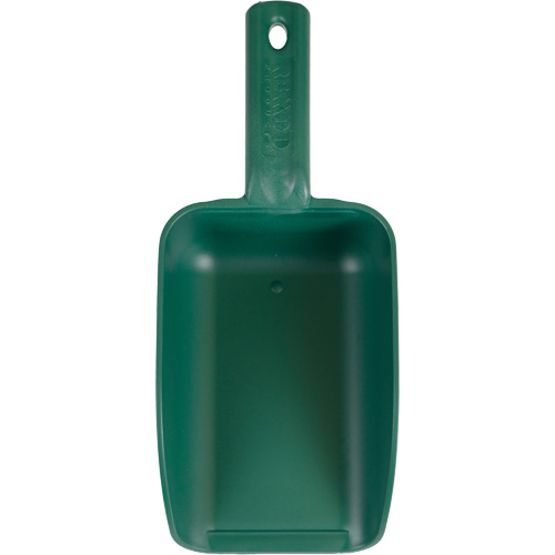 Metal Detectable Hand Scoop, Plastic, Green, 32 oz. Duraquip Inc