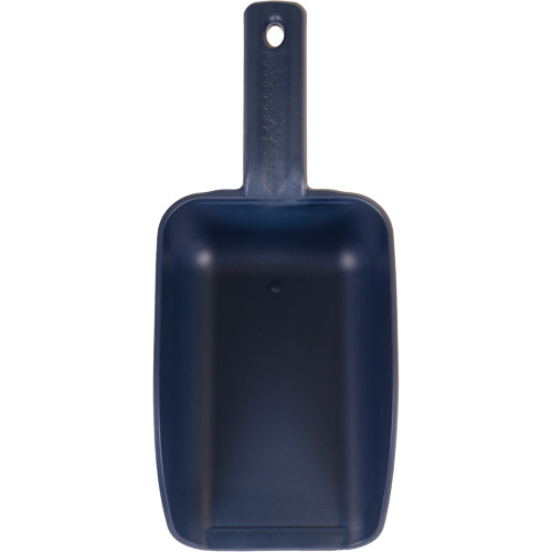 Metal Detectable Hand Scoop, Plastic, Blue, 32 oz. Duraquip Inc