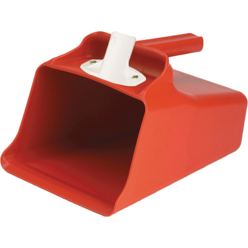 Grande pelle &agrave; main &agrave; puiser, Plastique, Rouge, 128 oz. Duraquip Inc