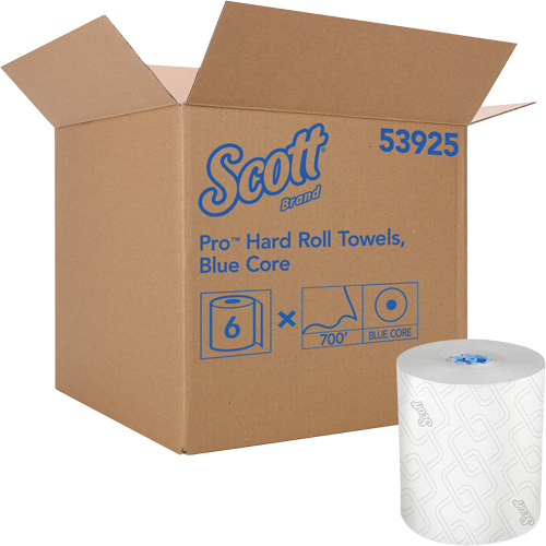 Pro High Capacity Hard Roll Towels, Standard, 700' L Duraquip Inc