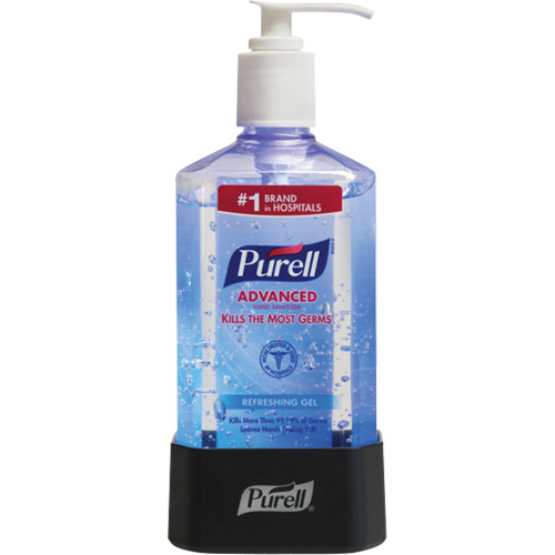 Support de bouteille illumin&eacute;e Purell Places Duraquip Inc