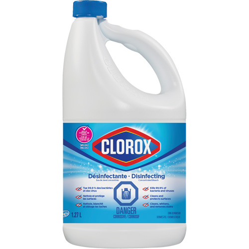 Disinfecting Bleach, 1.27 L, Jug Duraquip Inc