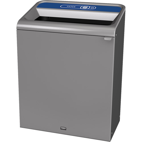 Conteneur pour d&eacute;chets de papier Configure, Vrac/Bord de rue/De bureau, Acier, 45 gal. US Duraquip Inc