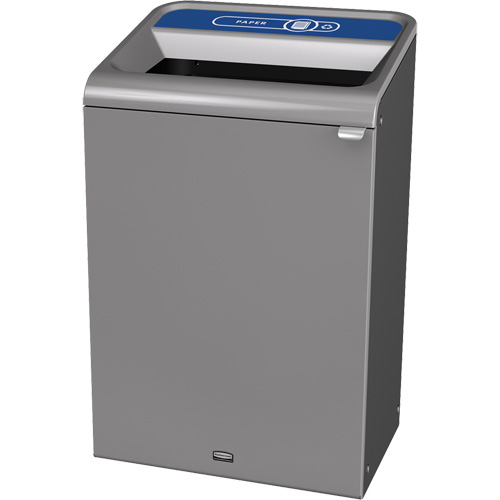 Conteneur pour d&eacute;chets de papier Configure, Vrac/Bord de rue/De bureau, Acier, 33 gal. US Duraquip Inc