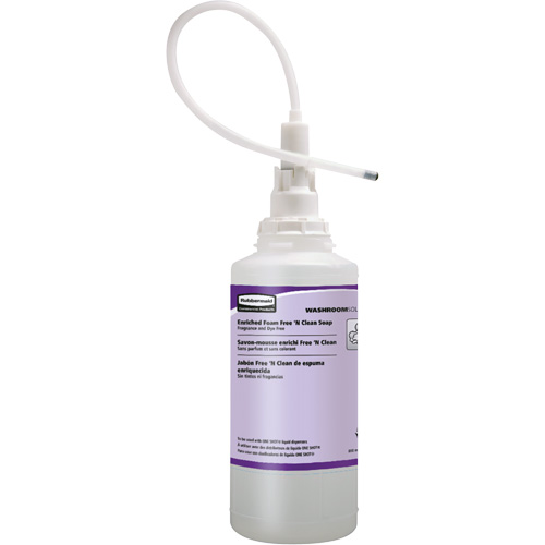 OneShot&reg; Dye & Fragrance Free Hand Soap Refill, Foam, 800 ml, Unscented Duraquip Inc