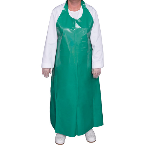 Tablier Top Dog de 8 mil, Polyur&eacute;thane, 50" lo x Vert Duraquip Inc