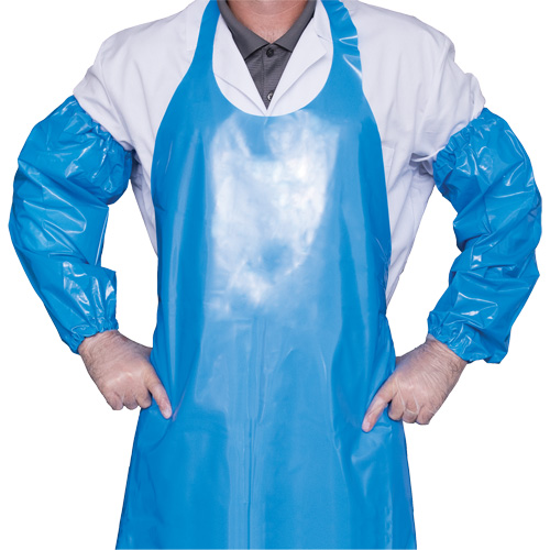 Manchettes Top Dog, 21", Polyur&eacute;thane, Bleu Duraquip Inc