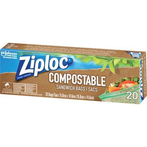 Ziploc&reg; Compostable Sandwich Bags Duraquip Inc