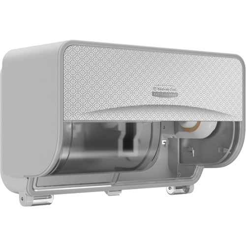 Icon Standard Roll Horizontal Toilet Paper Dispenser, Multiple Roll Capacity Duraquip Inc