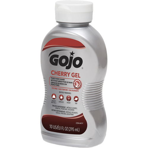 Hand Cleaner, Gel/Pumice, 295.74 ml, Bottle, Cherry Duraquip Inc