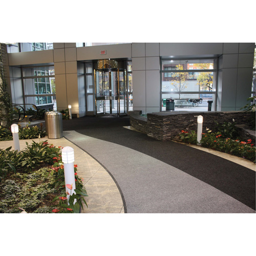 Tapis dentr&eacute;e Supreme Knob, Essuie-pieds/grattoir, 13-5/12' x 75-1/2' x 7/16", Charbon Duraquip Inc