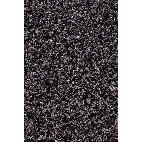 Tapis dint&eacute;rieur/ext&eacute;rieur Tundra, Latex/Polypropyl&egrave;ne, Grattoir Type, Motif Velours touffet&eacute;, 3-1/2' x 6', Charbon Duraquip Inc