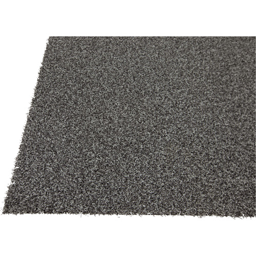 Tundra Indoor/Outdoor Matting, Latex/Polypropylene, Scraper Type, Tufted Cut Pile Pattern, 6-5/6' x 6', Grey Duraquip Inc