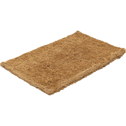 Tapis coco int&eacute;rieur/ext&eacute;rieur, Grattoir, 3' x 5' x 1-3/8", Naturel Duraquip Inc
