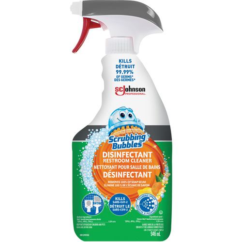 Scrubbing Bubbles&reg; Disinfecting Restroom Cleaner, 32 oz., Trigger Bottle Duraquip Inc