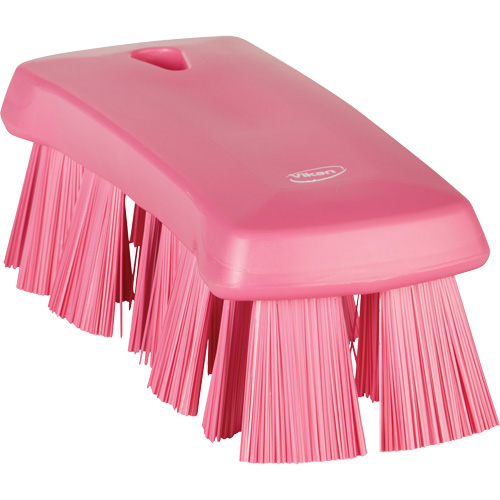 Brosse &agrave; main UST, Soies Ferme, Longueur de 6-9/10", Rose Duraquip Inc