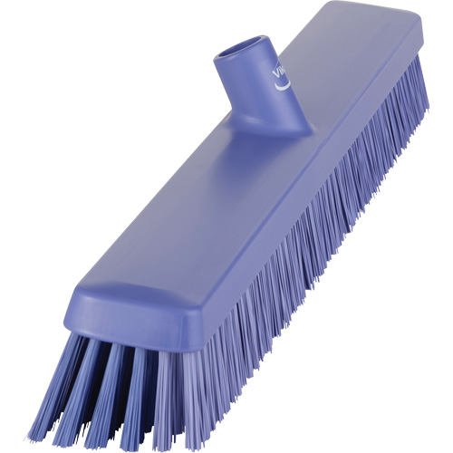 Balai-brosse robuste, Crins Fin/Ferme, 24", Mauve Duraquip Inc