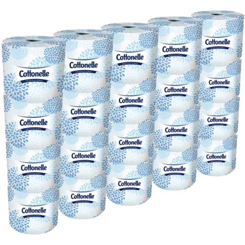 Papier hygi&eacute;nique professionnel Cottonelle, 2 Pli, 451 Feuilles/Rouleu, Blanc Duraquip Inc