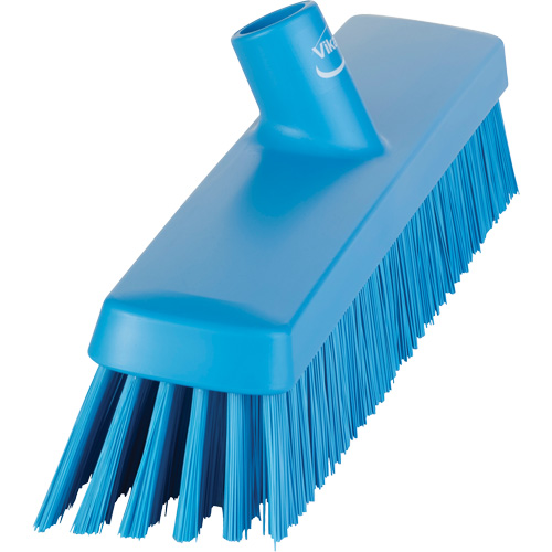 T&ecirc;te de balai-brosse, Crins Fin/Ferme, 16-1/2", Polyester/Polypropyl&egrave;ne, Bleu Duraquip Inc