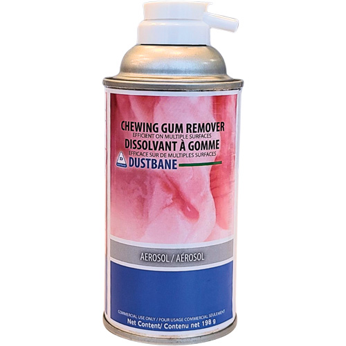 Nettoyant pour gomme &agrave; m&acirc;cher, 198 g, Canette a&eacute;rosol Duraquip Inc