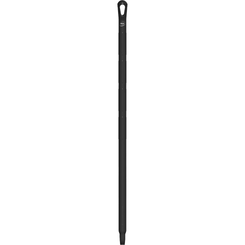 Ultra Hygienic Handle, Broom, Black, Standard, 39-2/5" L Duraquip Inc
