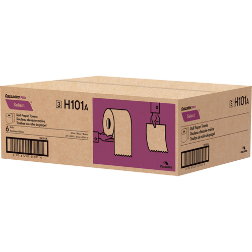 Rouleau de papier essuie-tout PRO Select, 1 pli, Standard, 1000' lo Duraquip Inc