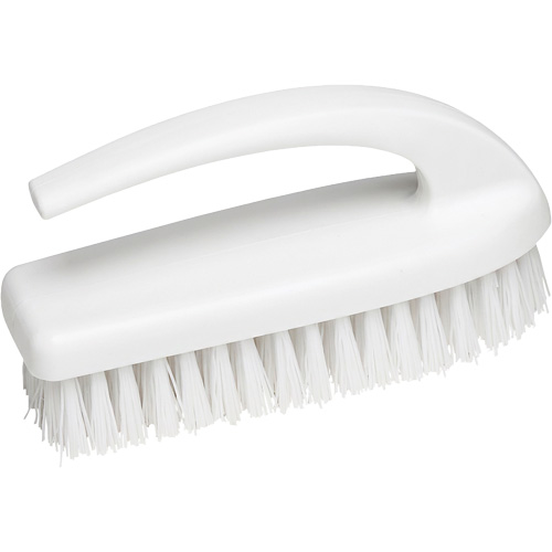 Iron-Style Brush, 6" L, Polypropylene Bristles, Blue Duraquip Inc