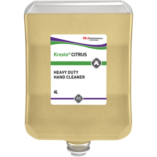 Kresto&reg; Citrus Hand Cleanser, Cream, 4 L, Scented Duraquip Inc