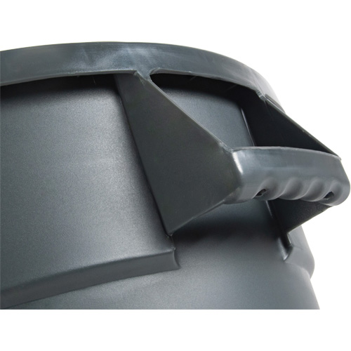 Garbage Bin, Polyethylene, 32 US gal. Duraquip Inc