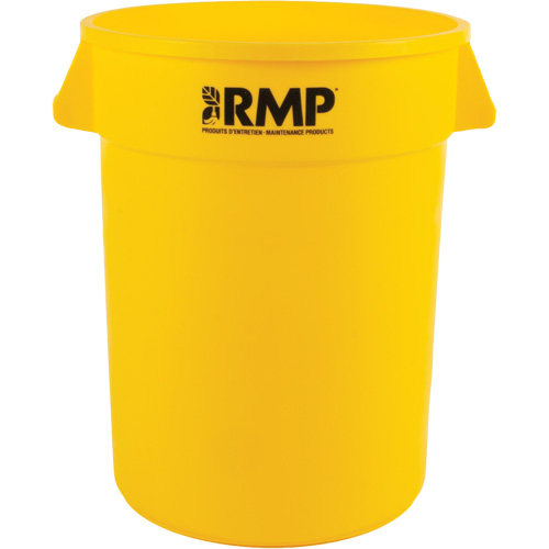 Garbage Bin, Polyethylene, 32 US gal. Duraquip Inc