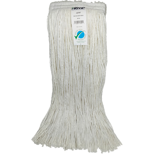 T&ecirc;te de vadrouille &eacute;troite &agrave; 4 plis, Rayonne, 24 oz, Style Coup&eacute; Duraquip Inc
