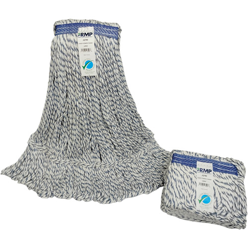 T&ecirc;te de vadrouille ray&eacute;e, Finition de plancher, Synth&eacute;tique, Style Boucle Duraquip Inc