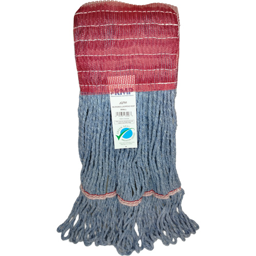 T&ecirc;te de vadrouille &agrave; bande large, Antimicrobien/Finition de plancher/Sp&eacute;cialis&eacute;, Coton/Rayonne/Synth&eacute;tique, Style Boucle Duraquip Inc