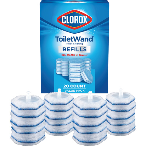 Ensemble de d&eacute;marrage de ToiletWand d&eacute;sinfectante jetable 3-en-1 Duraquip Inc