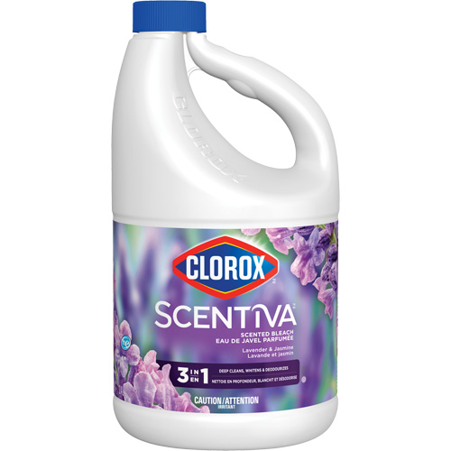 Scentiva Cherry Blossom & Peach Scented Bleach, 2.4 L, Jug Duraquip Inc
