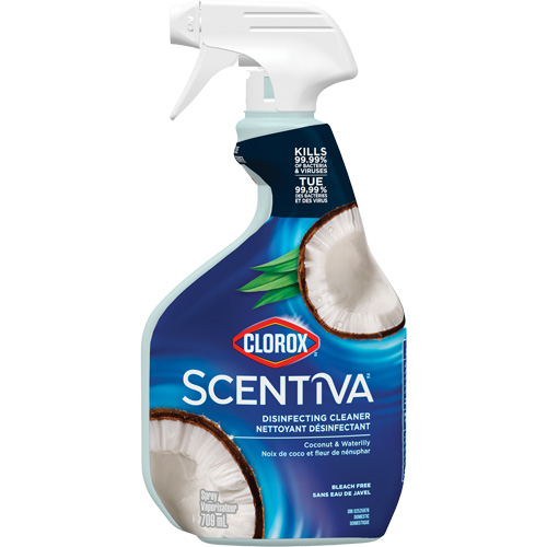 Scentiva&reg; Disinfecting Multi-Surface Cleaner Spray, 709 ml, Trigger Bottle Duraquip Inc