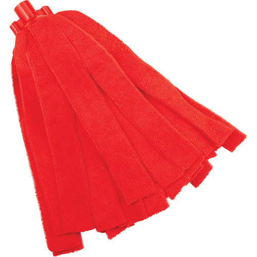 Vadrouille &agrave; fente, rouge, Microfibre, Style Coup&eacute; Duraquip Inc