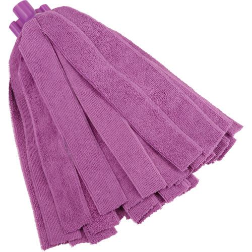 Socket Mop, Purpole, Microfibre, Cut Style Duraquip Inc