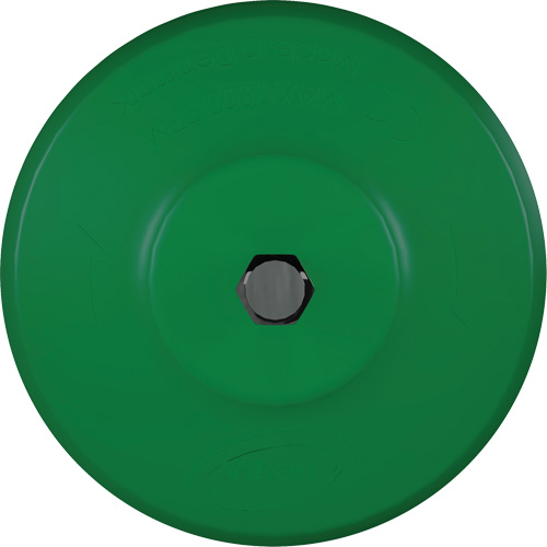 HyDrive Round Drill Brush, Extra Stiff Bristles, 3-1/10" Long, Green Duraquip Inc