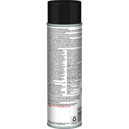 Pro Line Brake Parts Cleaner with Ultra Low VOC, Aerosol Can Duraquip Inc