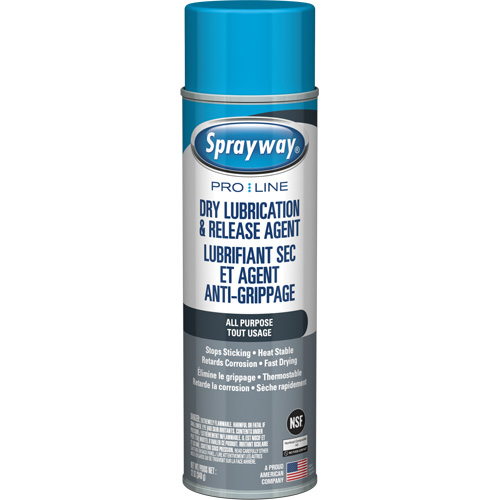 Lubrifiant sec tout usage & agent de rel&acirc;chement, 12 oz, Canette a&eacute;rosol Duraquip Inc
