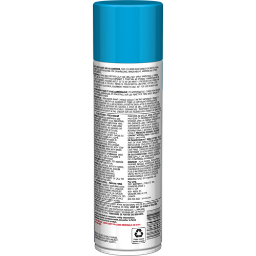 Nettoyant pour vitres Pro Line sans ammoniaque, au parfum frais, 19 oz., Canette a&eacute;rosol Duraquip Inc