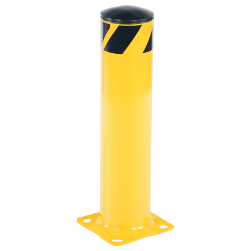 Butoir de s&eacute;curit&eacute;, Acier, 24" h x 5-1/2" la, Jaune Duraquip Inc
