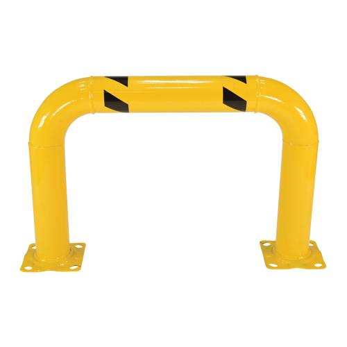 High Profile Machinery Guards, 3' W x 2' H, Yellow Duraquip Inc