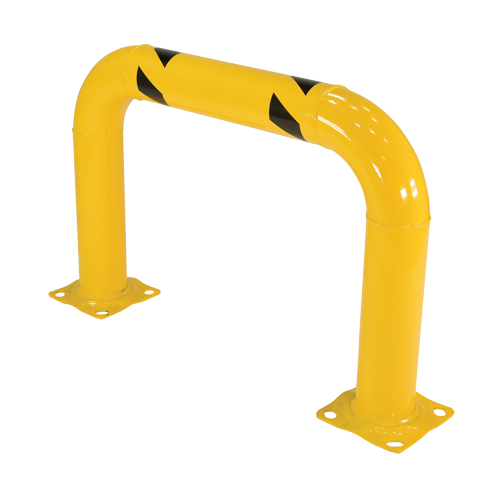High Profile Machinery Guards, 3' W x 2' H, Yellow Duraquip Inc