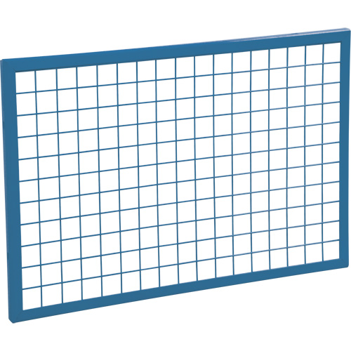 Wire Mesh Partition Components - Panels, 2' H x 3' W Duraquip Inc