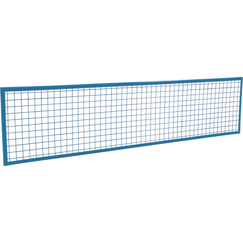 Wire Mesh Partition Components - Panels, 2' H x 8' W Duraquip Inc