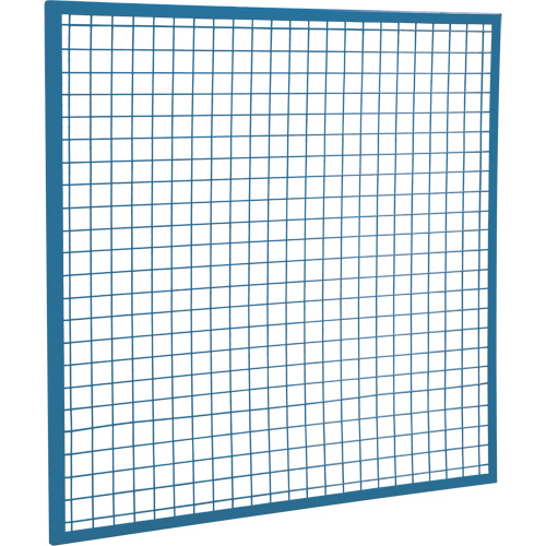 Wire Mesh Partition Components - Panels, 4' H x 4' W Duraquip Inc