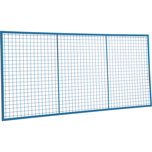 Wire Mesh Partition Components - Panels, 4' H x 8' W Duraquip Inc