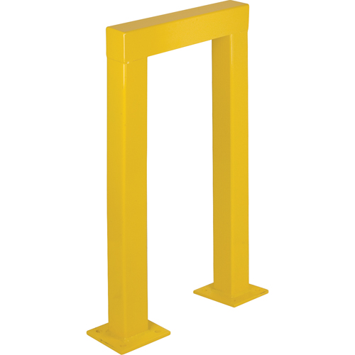 Safety Guards, 2' W x 3.5' H, Yellow Duraquip Inc